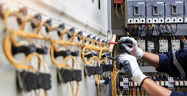 Professional Electrician technician working in Langhorne, PA